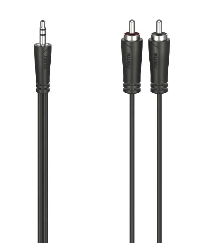 Hama JACK 3,5MM - 2XCINCH 3M