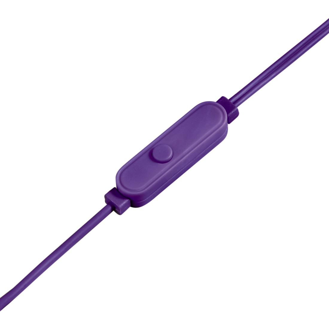Thomson SŁUCHAWKI DOUSZNE THOMSON EAR3005PL Z MIK. Fioletowe #