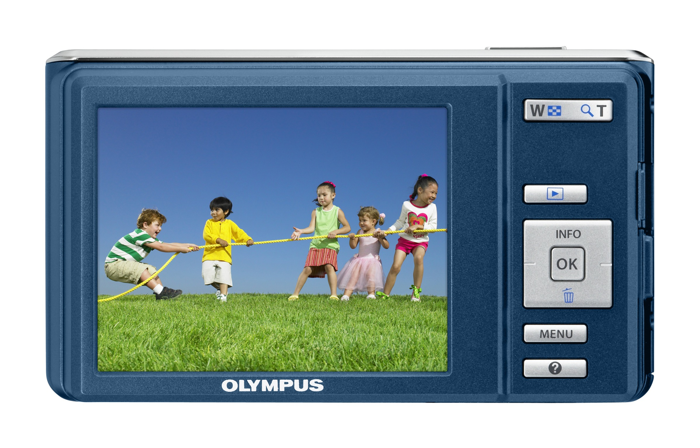 Olympus APARAT FOT OLYMPUS FE-4040 N nowość kolor niebieski 14 Mpix