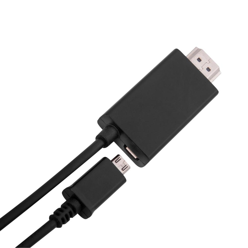 Arkas KABEL USB/microUSB - HDMI 3M ARKAS czarny
