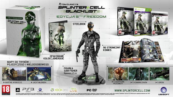 Ubisoft SPLINTER CELL 6: Black List-5th Freedom XBOX 360