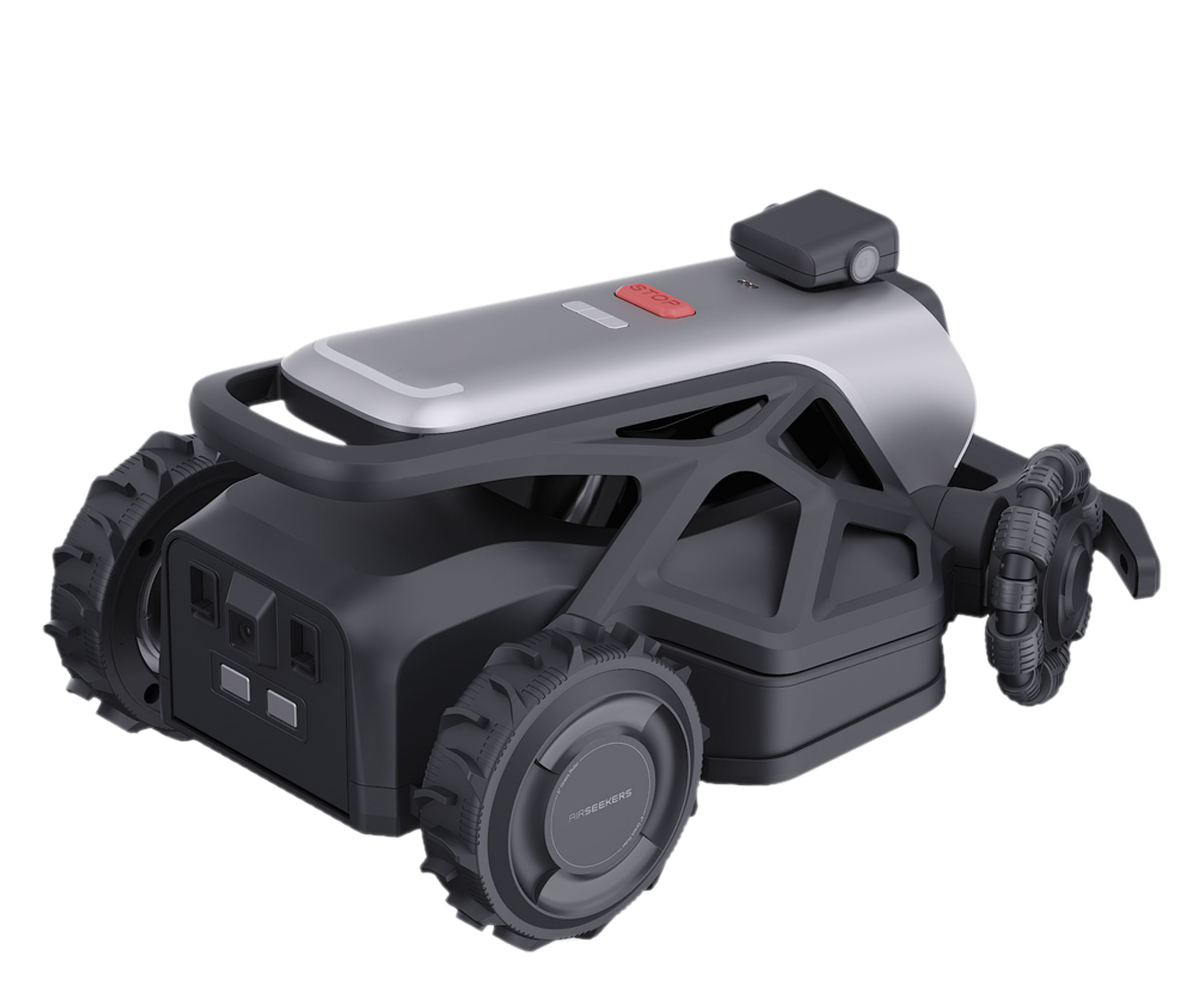 AIRSEEKERS AIRSEEKERS Tron 300° AI Vision Mulching Mower - funkcja mulczowania