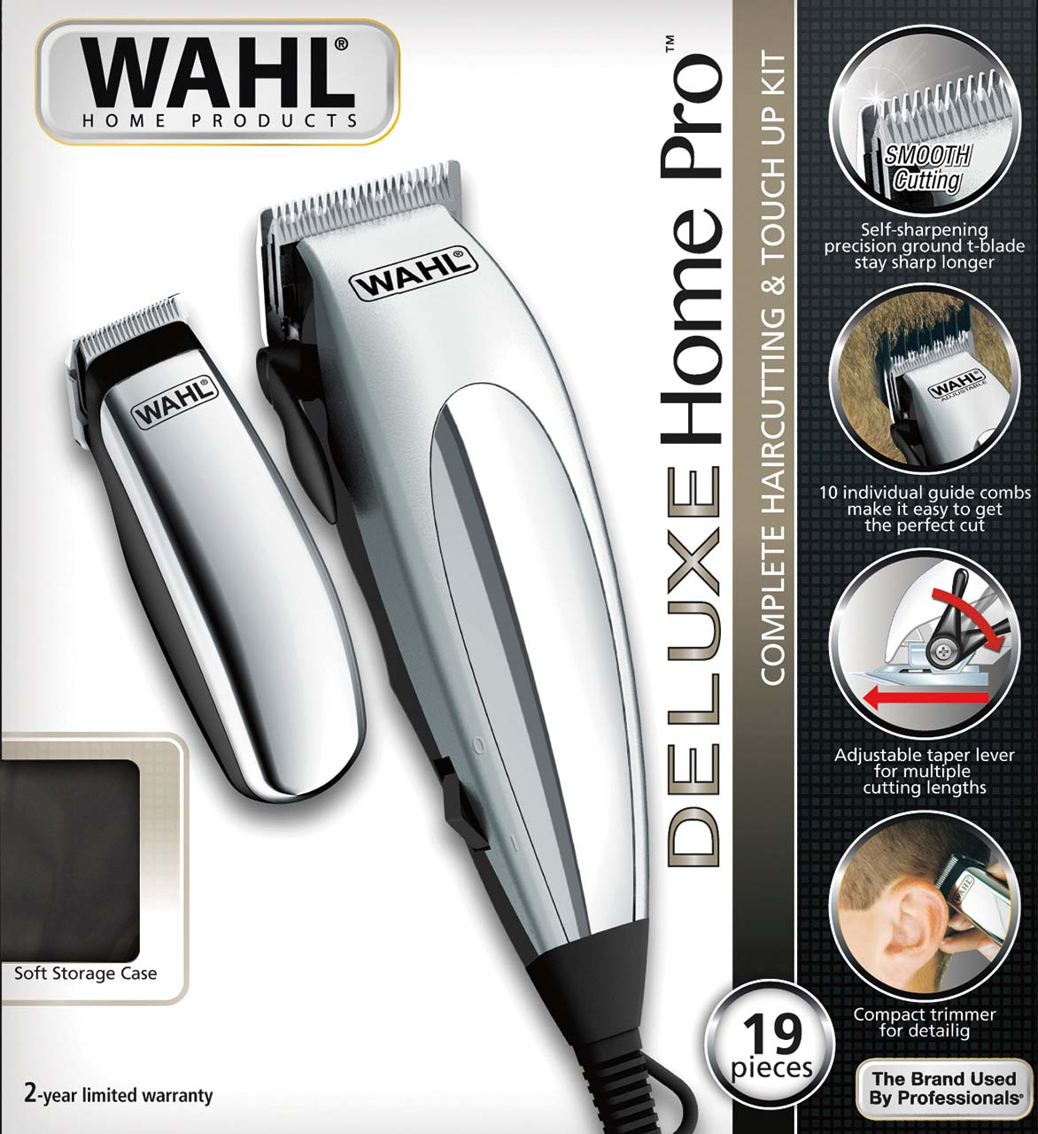 Wahl Maszynka HomePro DeLuxe – funkcje