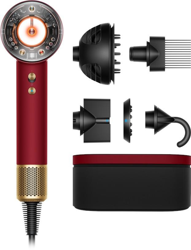 Dyson Supersonic Nural HD16 Velvet Red/Gold, EU