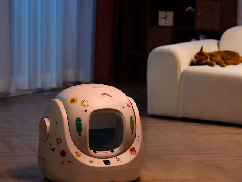 Catlink Baymax samoczyszcząca kuweta dla kota (różowa)