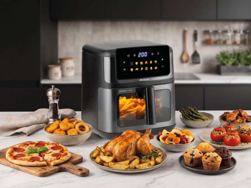 Ariete Air Fryer Glass Digital 464211 10L