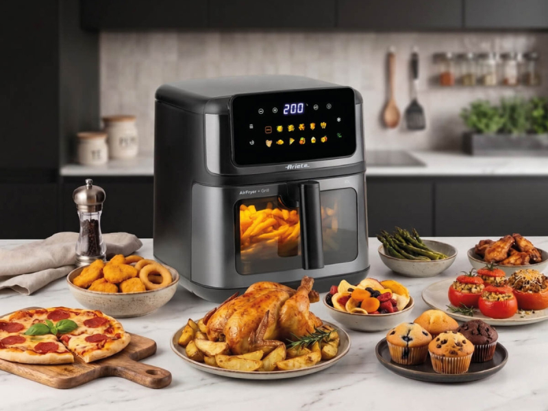 Ariete Air Fryer Glass Digital 464211 10L