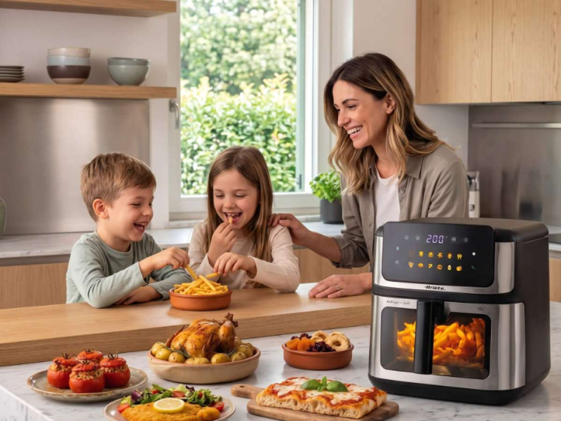 Ariete Air Fryer Glass Digital 464210 10L