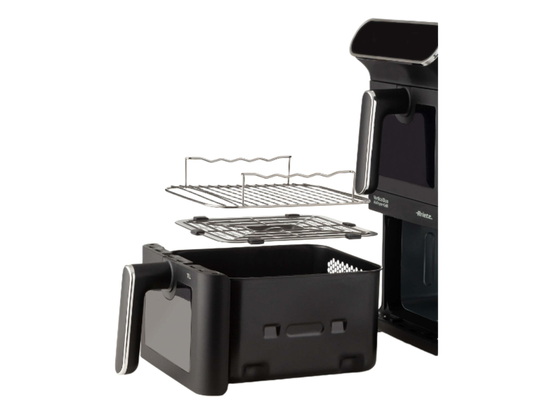 Ariete Air Fryer Vertical Duo Window & Grill 464000 2x5,5L