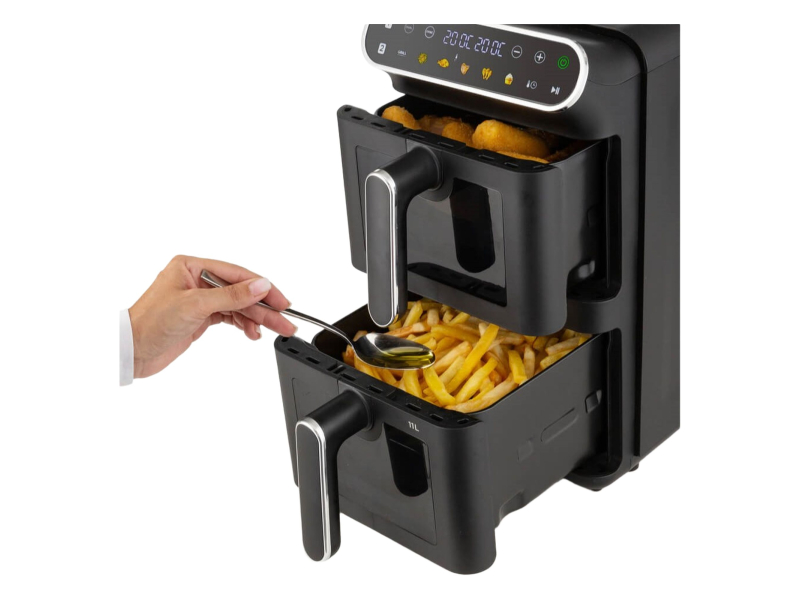 Ariete Air Fryer Vertical Duo Window & Grill 464000 2x5,5L