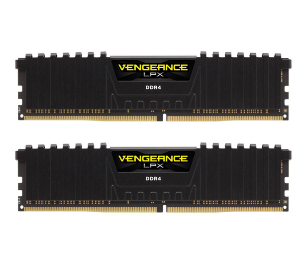 CORSAIR DDR4 Vengeance LPX 16GB/3200(2*8GB) BLACK - 258005 - zdjęcie 2