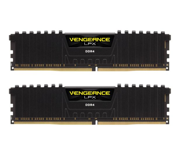 CORSAIR DDR4 Vengeance LPX 32GB/3200 (2*16GB) CL16 czarna CMK32GX4M2E3200C16 - 680140 - zdjęcie 2