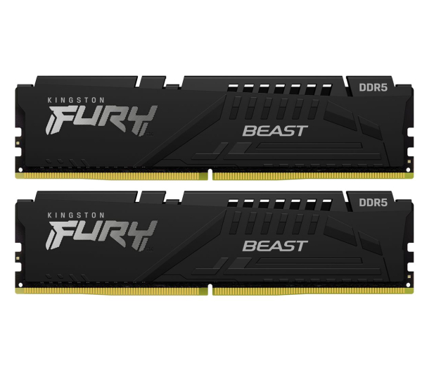 KINGSTON DDR5 Fury Beast Black 32GB(2*16GB)/5600 CL40 KF556C40BBK2-32 - 713187 - zdjęcie 2