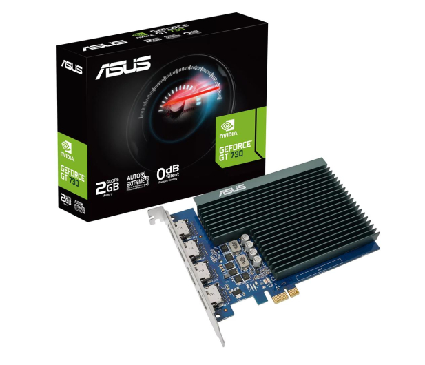 ASUS GeForce GT730 2GB GDDR5 64bit 4HDMI GT730-4H-SL-2GD5 - 717506 - zdjęcie 2