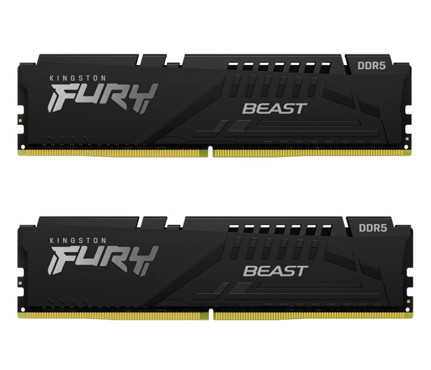 KINGSTON Fury Beast Black DDR5 16GB (2x8GB) 5200MHz CL40 KF552C40BBK2-16 - 1054029 - zdjęcie 2