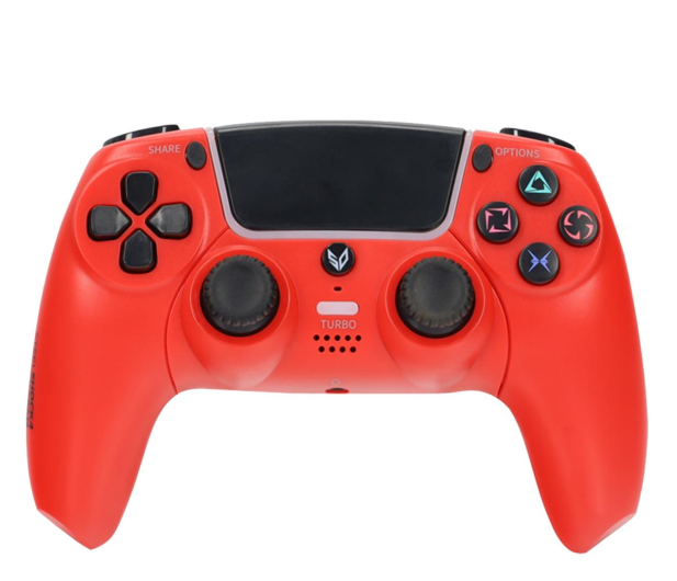 STEELDIGI Kontroler STEELSHOCK v2 Dasan PS4 czerwony - 1064896 - zdjęcie 2