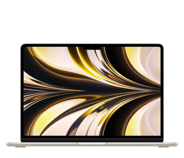 APPLE MacBook Air M2 8-core CPU/8-core GPU/256GB SSD/13,6"/Starlight MLY13ZE/A - 1047373 - zdjęcie 2