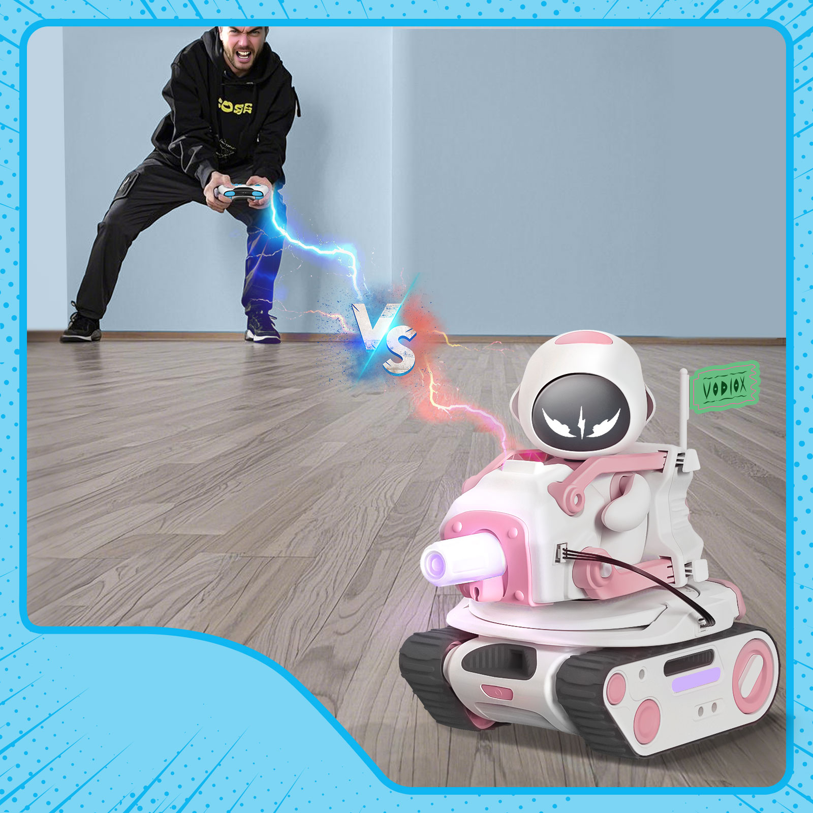 Energize Lab Panxer Pink – pojazd zdalnie sterowany