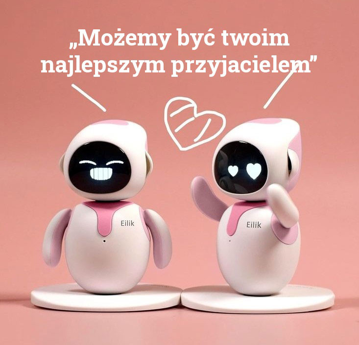 Eilik Companion Robot Pink
