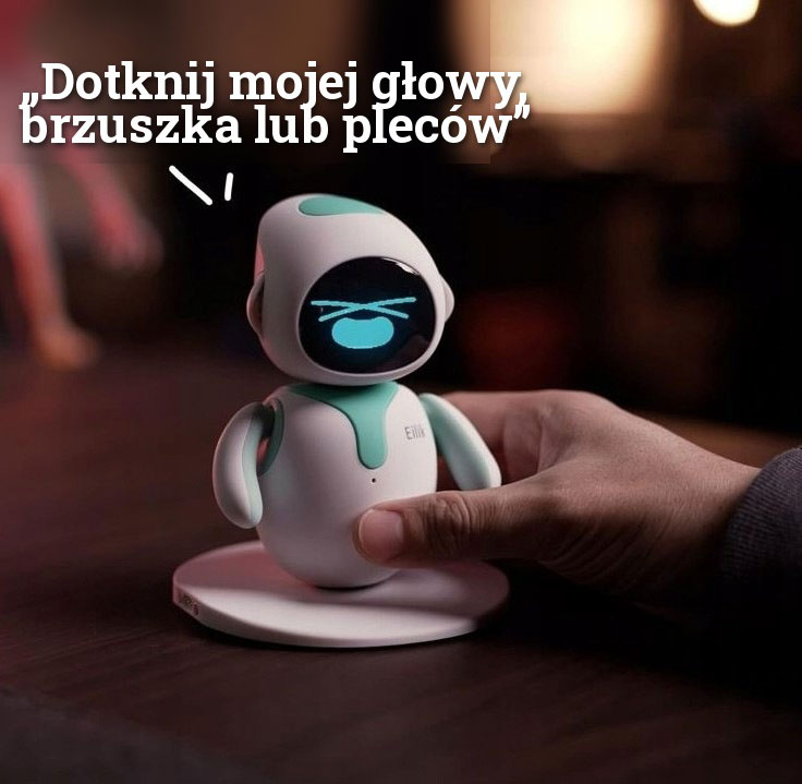 Eilik Desktop Companion Robot Blue