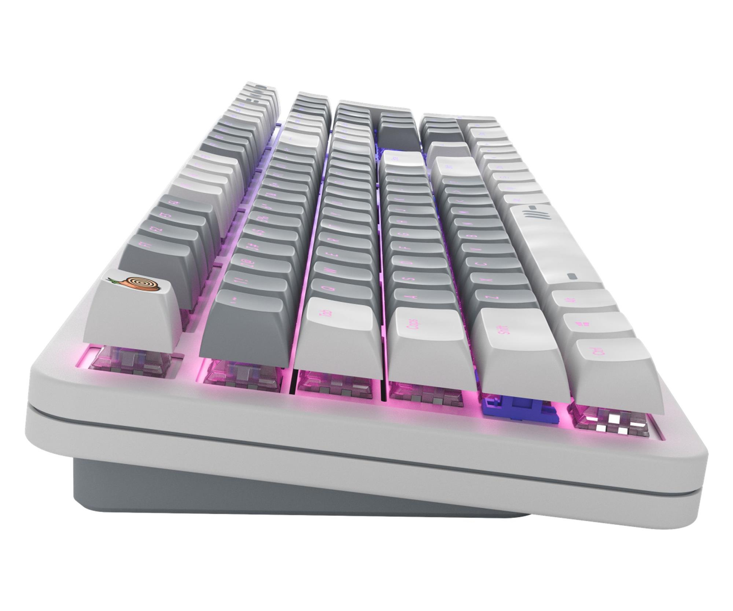 Klawiatura Dark Project ALU104A Onionite V2 Wireless White
