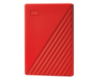 WD My Passport 2TB Red Worldwide WDBYVG0020BRD-WESN - 530402 - zdjęcie 2