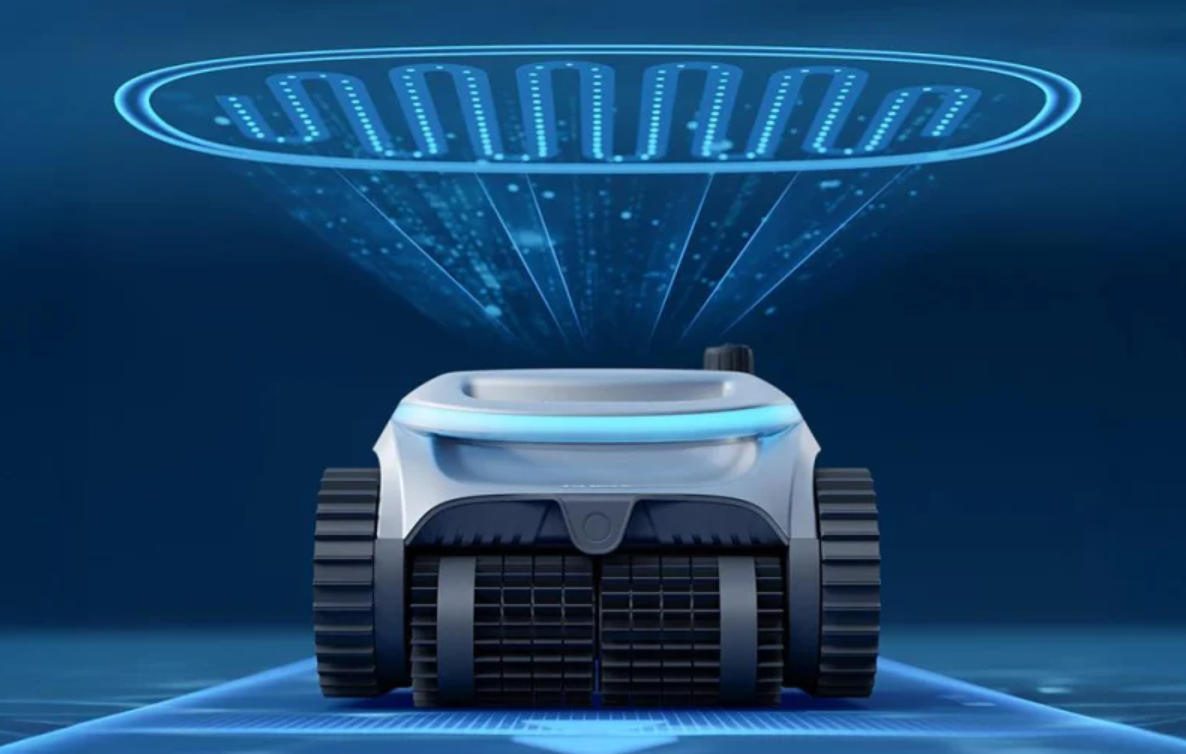 trasa robota basenowego