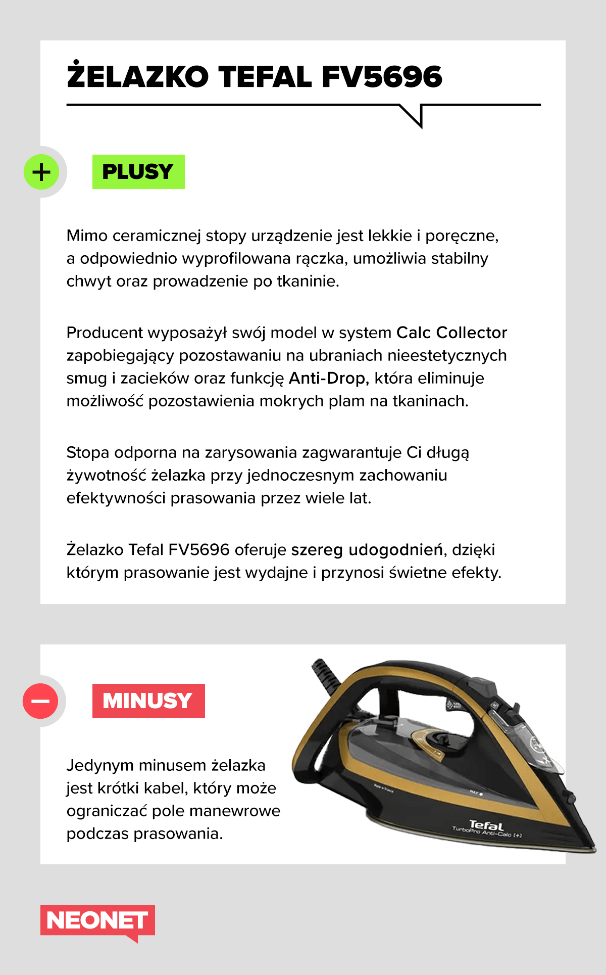Żelazko Tefal FV5696