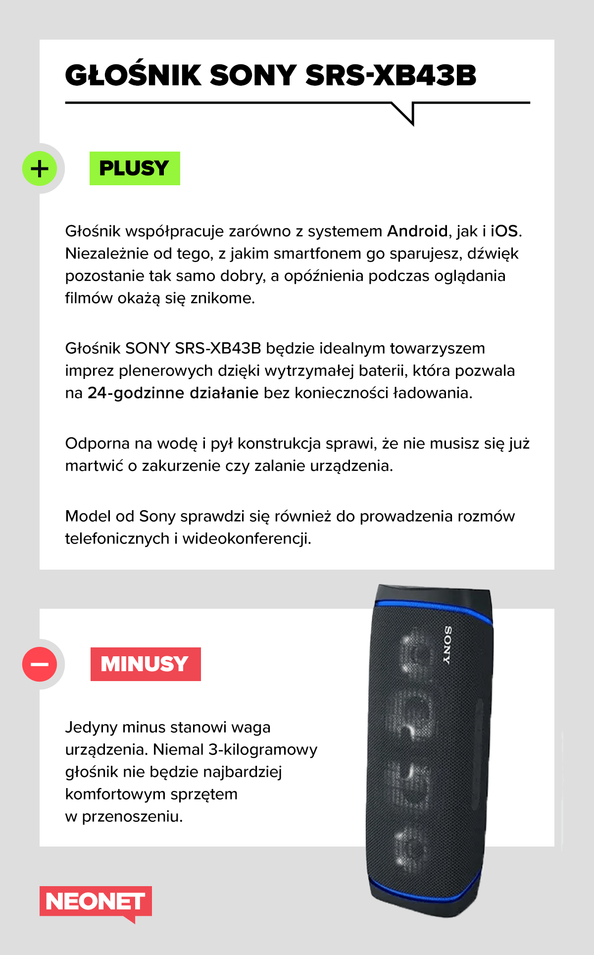 SONY SRS-XB34B 
