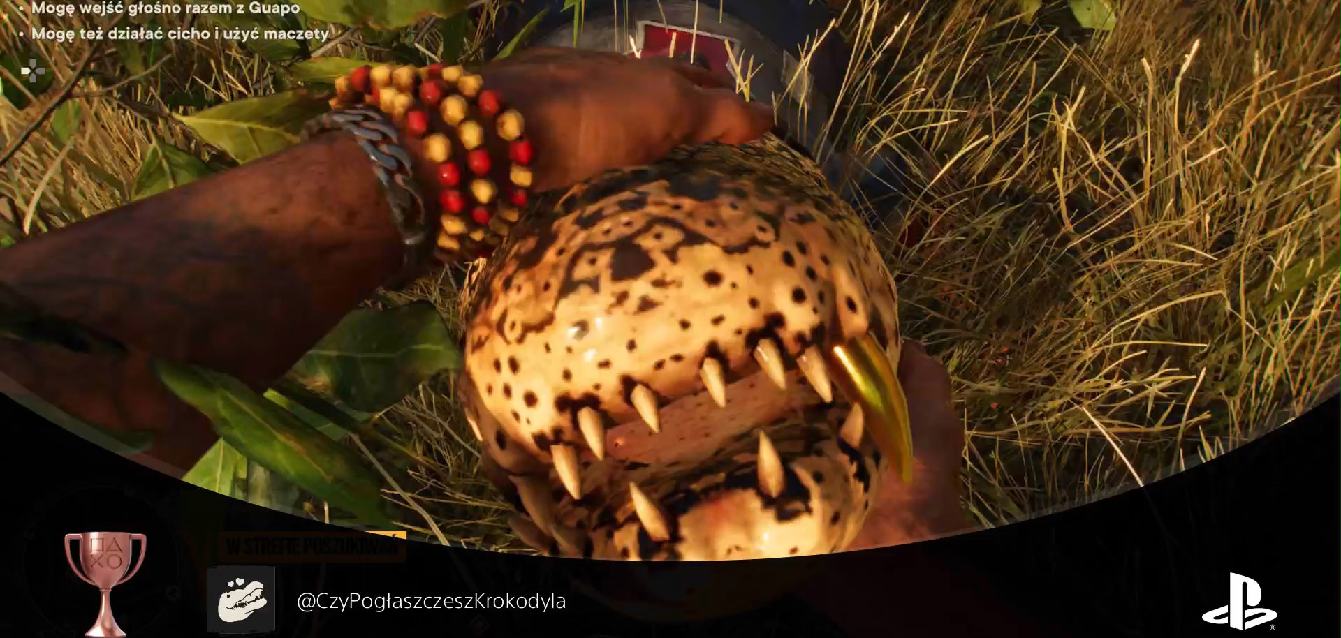Czy pogłaszczesz krokodyla - zabawne osiągnięcie z Far Cry 6