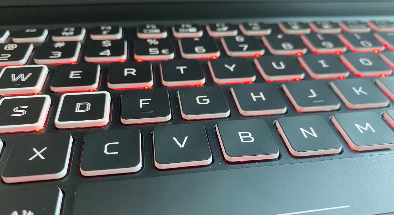 Laptop do gier ACER Nitro 5 AN515-55 - klawiatura