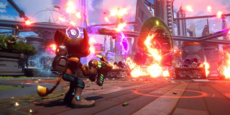 Bitwa w Ratchet & Clank: Rift Apart 