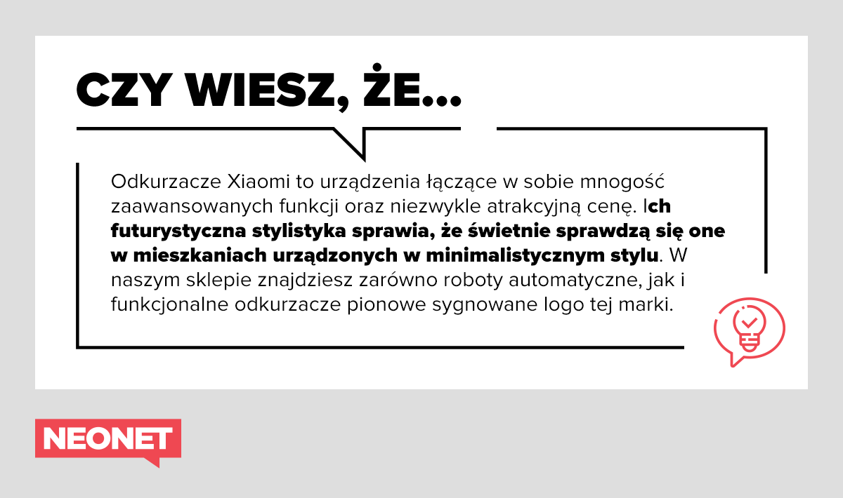 Infografika - Odkurzacze