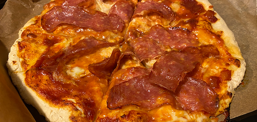 Pizza z salami
