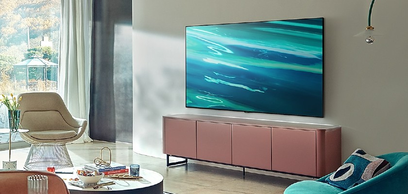 Telewizor w salonie
