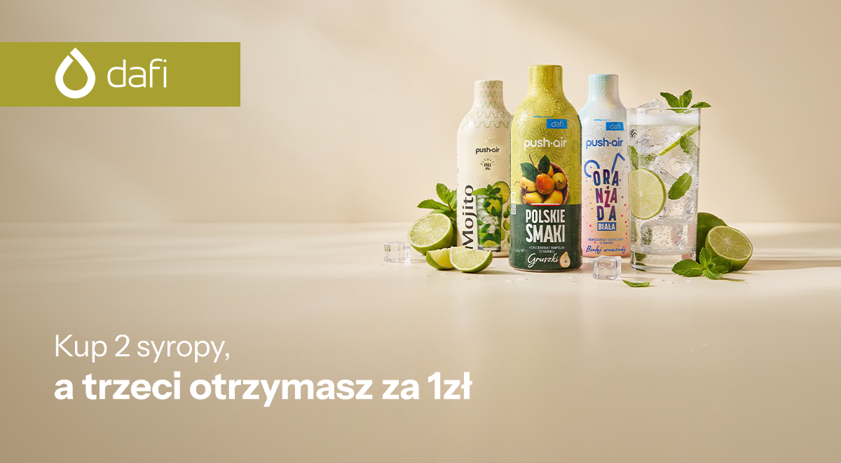 Trzeci syrop dafi za 1zl