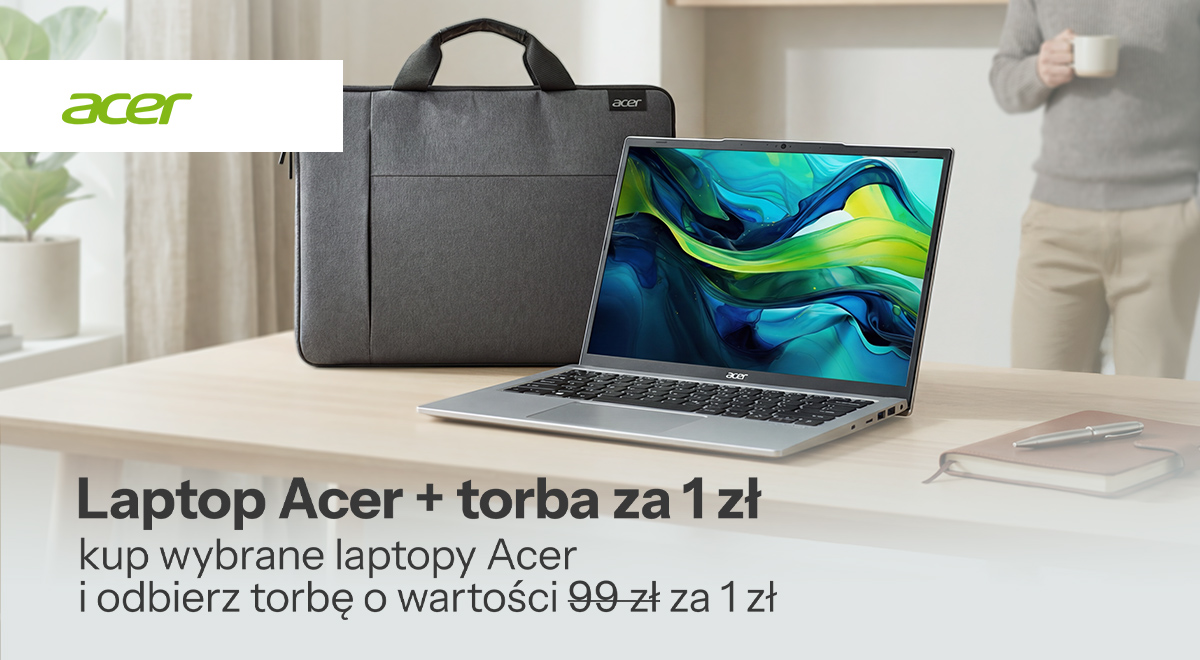 Acer + torba za 1zł