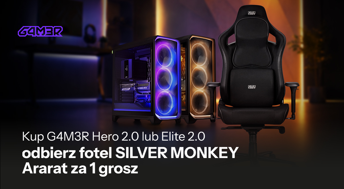 G4M3R 2.0 + fotel SMX Ararat za 1 grosz