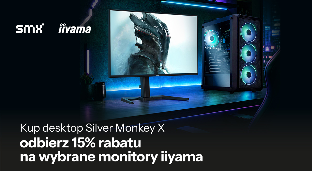 15% rabatu na  wybrane monitory iiyama
