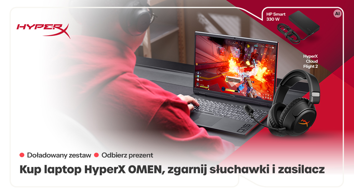 Doładowany zestaw HyperX OMEN