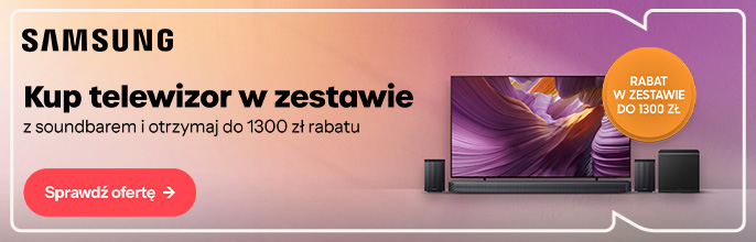 Rabat na Soundbar do 1300zł 