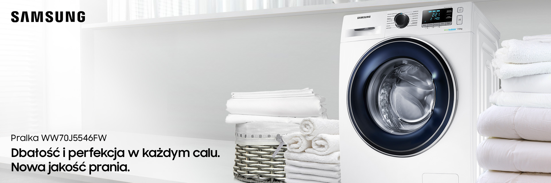 Samsung Pralka Ww70j5546fw Kv 1920x640