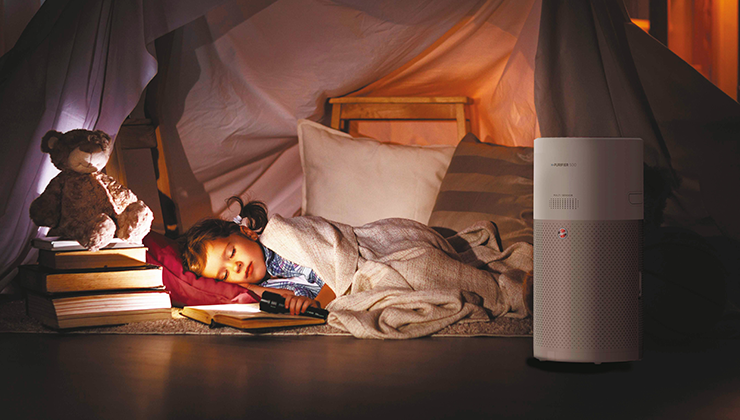 4 tryby pracy do wyboru w H-PURIFIER 500