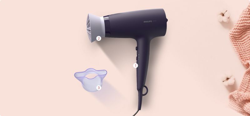 Philips Suszenie w niższej temperaturze w trosce o Twoje włosy