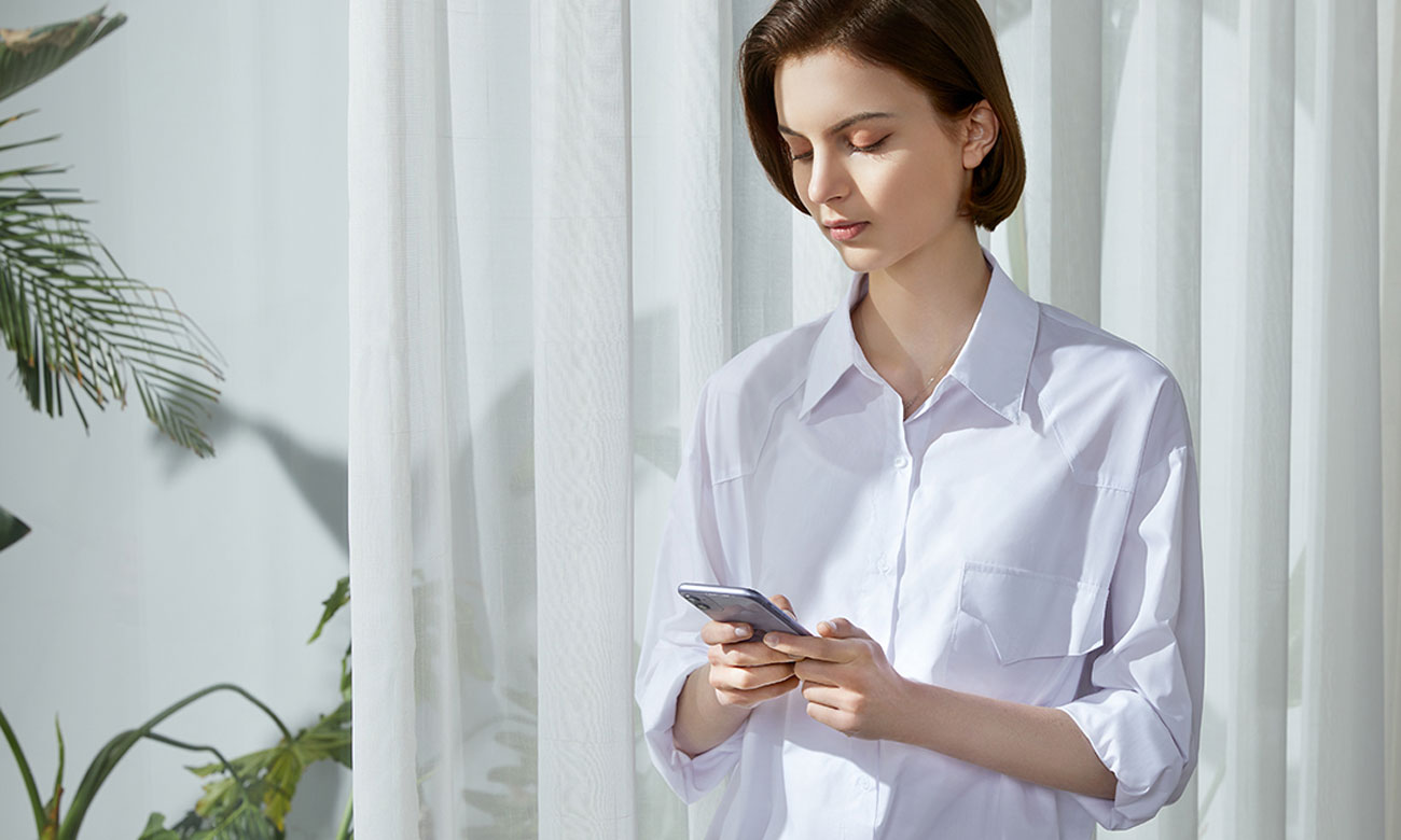 Sterowanie za pomocą smartfona Dreame L10 Pro