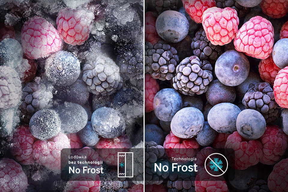 Posiada funkcję No Frost
