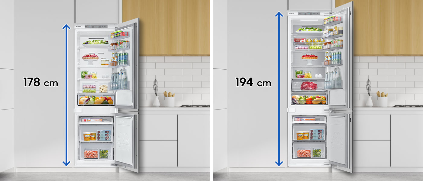 NOWA, WYŻSZA LODÓWKA DO ZABUDOWY SAMSUNG