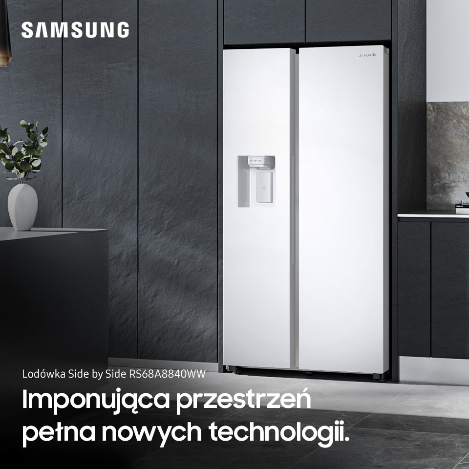 dwudrzwiowa lodówka Samsung