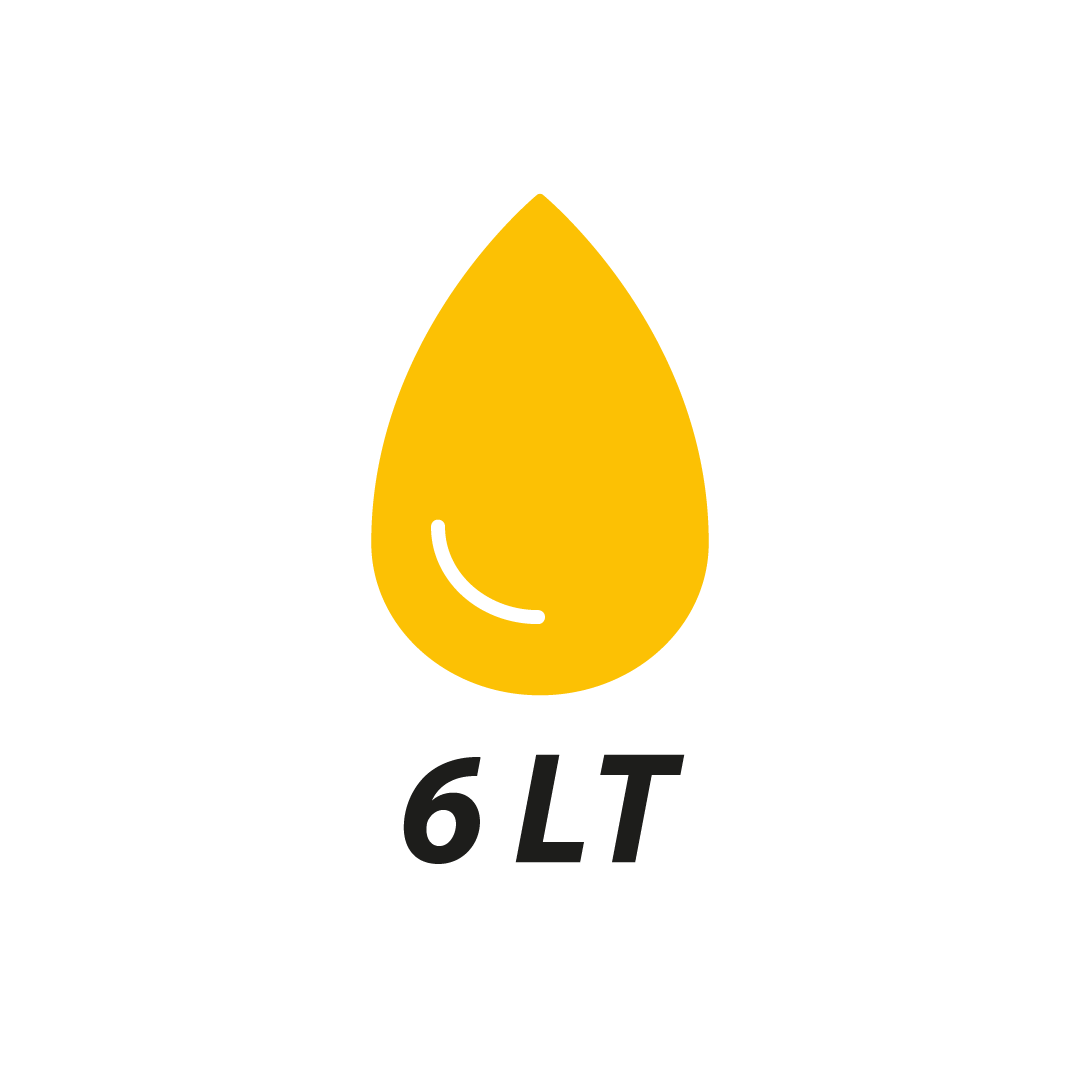 Zużycie wody (l/cykl): 6 L
