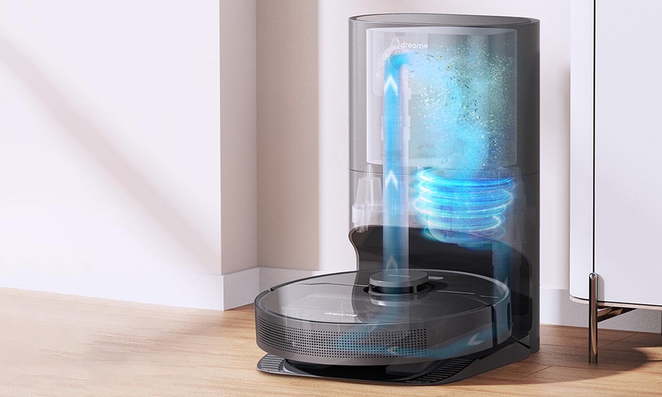 Robot sprzątający z pojemnym zbiornikiem na zabrudzenia Dreame Z10 Pro